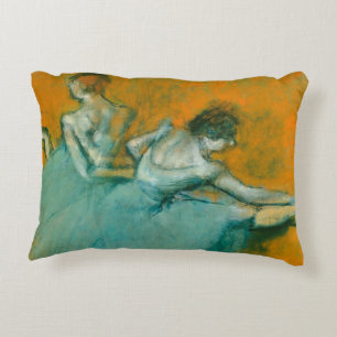 Edgar Degas Dancers at the Barre Print: Ballet Art Decorative Cushion