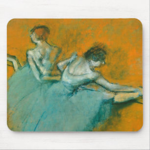 Edgar Degas Dancers at the Barre Print: Ballet Art Mouse Mat