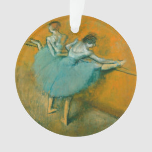 Edgar Degas Dancers at the Barre Print: Ballet Art Ornament