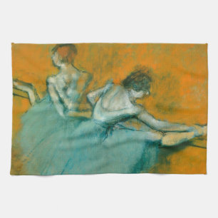 Edgar Degas Dancers at the Barre Print: Ballet Art Tea Towel