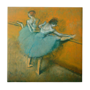 Edgar Degas Dancers at the Barre Print: Ballet Art Tile