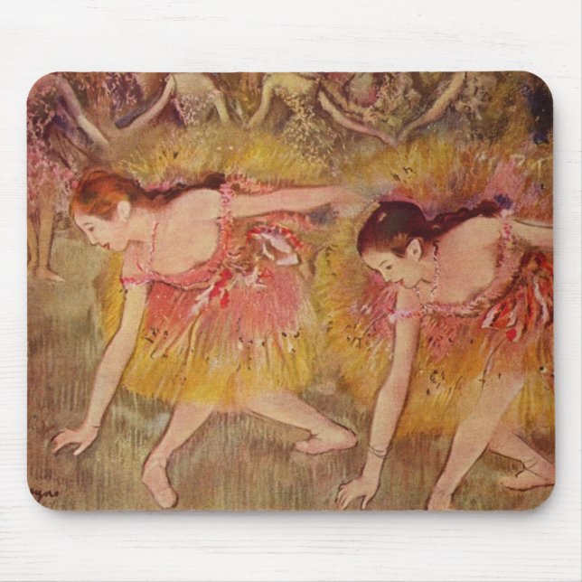 Edgar Degas Dancers Bending Down  Mouse Mat (Front)