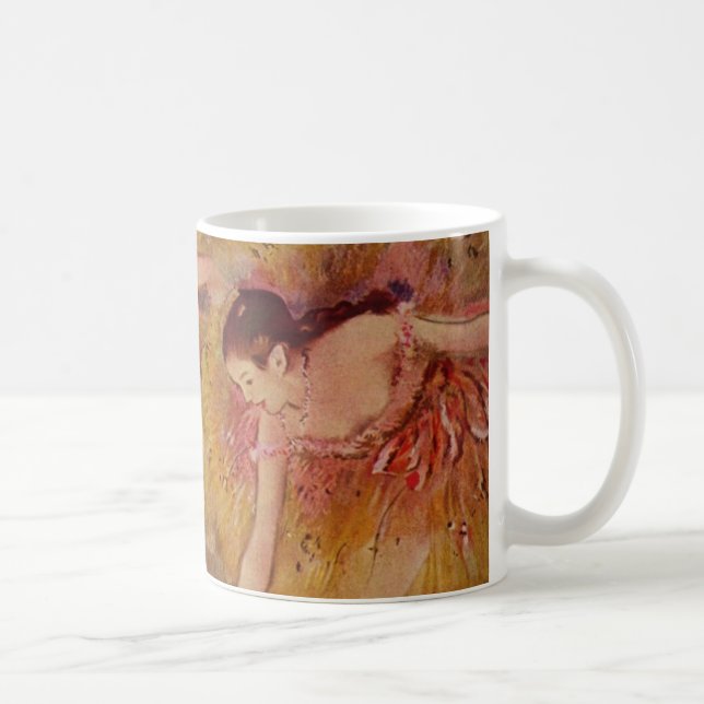 Edgar Degas Dancers Bending Down Mug (Right)