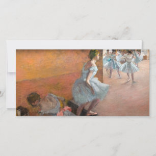 Edgar Degas - Dancers Climbing a Staircase Thank You Card