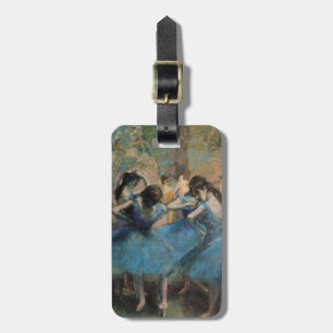 Edgar Degas   Dancers in blue, 1890 Luggage Tag