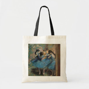 Edgar Degas   Dancers in blue, 1890 Tote Bag