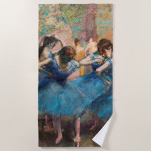 Edgar Degas - Dancers in blue Beach Towel