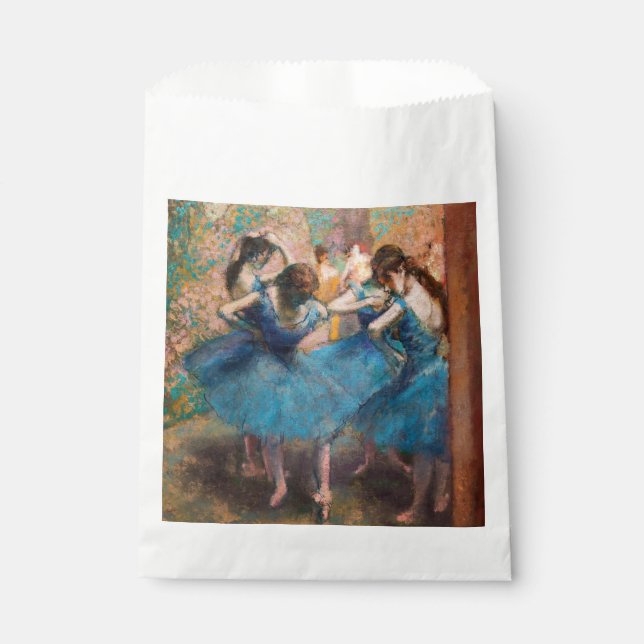 Edgar Degas - Dancers in blue Favour Bags (Front)