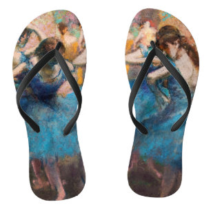 Edgar Degas - Dancers in blue Flip Flops