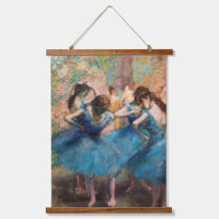 Edgar Degas - Dancers in blue