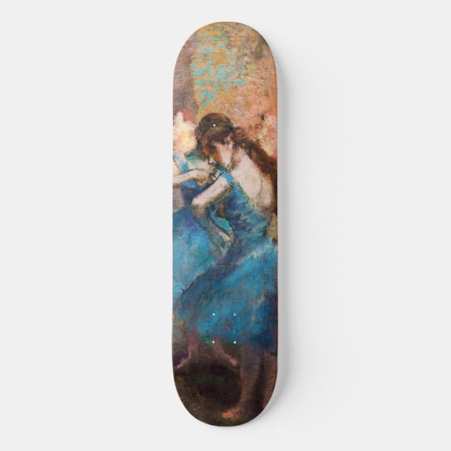 Edgar Degas - Dancers in blue Skateboard (Front)