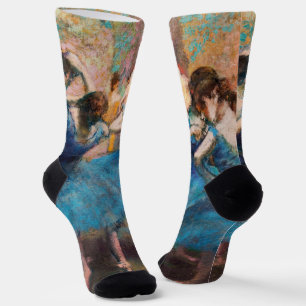 Edgar Degas - Dancers in blue Socks