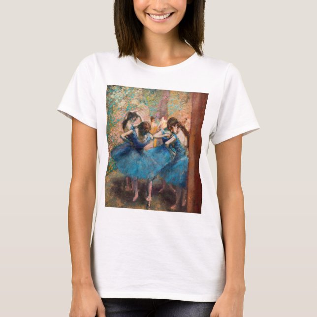 Edgar Degas - Dancers in blue T-Shirt (Front)