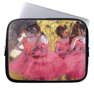 Edgar Degas - Dancers in Pink - Ballet Dance Lover Laptop Sleeve
