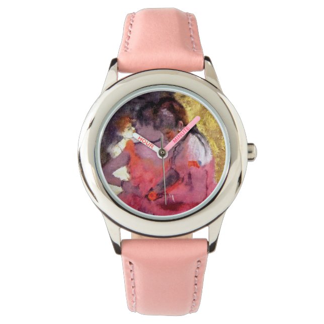 Edgar Degas - Dancers in Pink - Ballet Dance Lover Watch (Front)