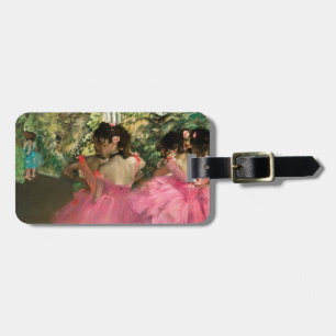 Edgar Degas - Dancers in pink Luggage Tag