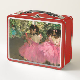 Edgar Degas - Dancers in pink Metal Lunch Box
