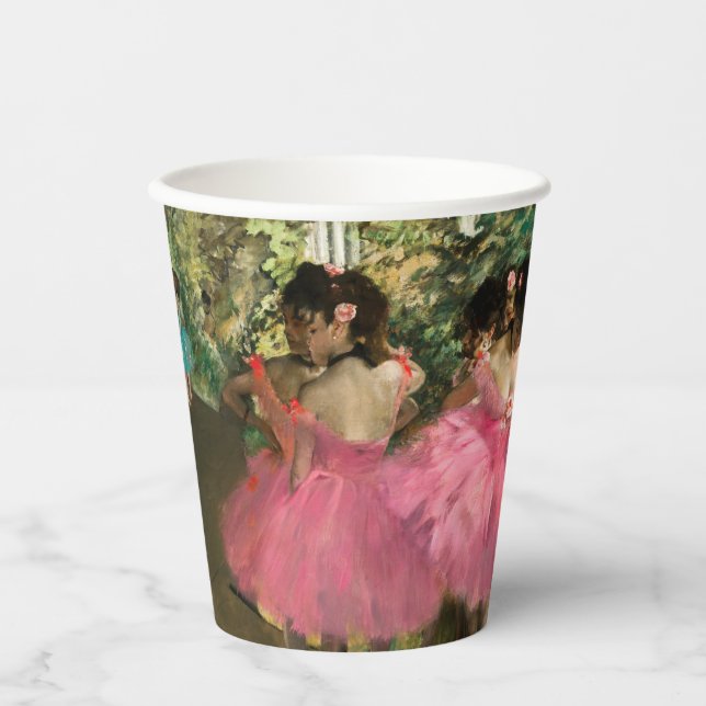 Edgar Degas - Dancers in pink Paper Cups (Front)