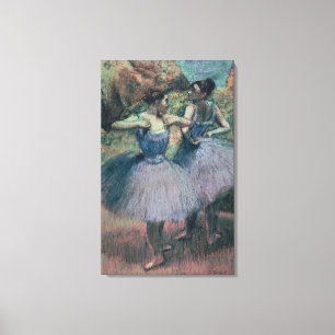 Edgar Degas   Dancers in Violet Canvas Print