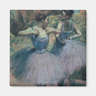 Edgar Degas Dancers in Violet Magnet