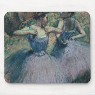 Edgar Degas Dancers in Violet Mouse Mat