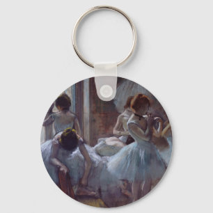 Edgar Degas - Dancers Key Ring