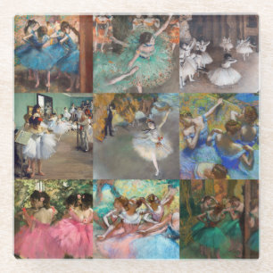 Edgar Degas - Dancers Masterpiece Selection Glass Coaster