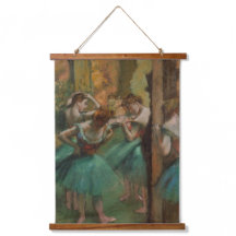 Edgar Degas Dancers Pink and Green