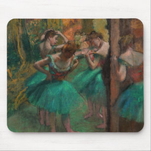 Edgar Degas - Dancers, Pink and Green Mouse Mat