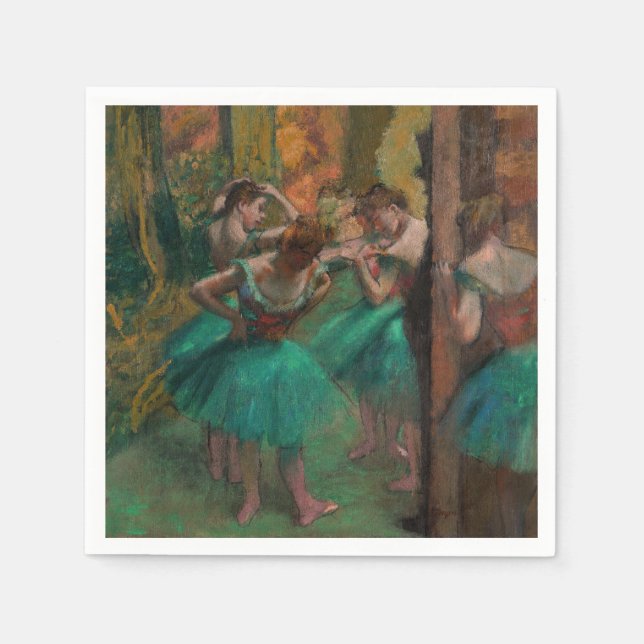 Edgar Degas - Dancers, Pink and Green Napkin (Front)