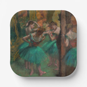 Edgar Degas - Dancers, Pink and Green Paper Plate