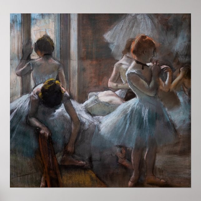 Edgar Degas - Dancers Poster (Front)