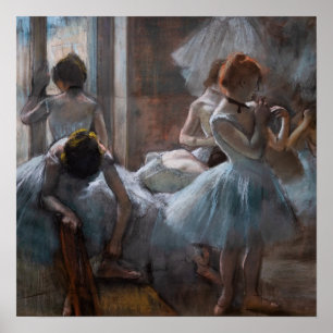 Edgar Degas - Dancers Poster