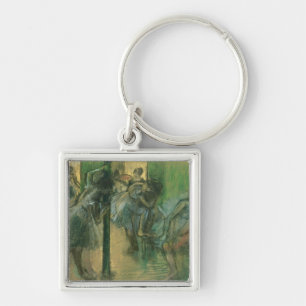 Edgar Degas Dancers rehearsing Key Ring