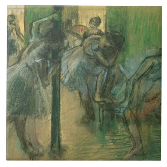 Edgar Degas | Dancers rehearsing Tile (Front)