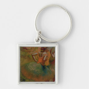 Edgar Degas   Dancers Wearing Green Skirts Key Ring