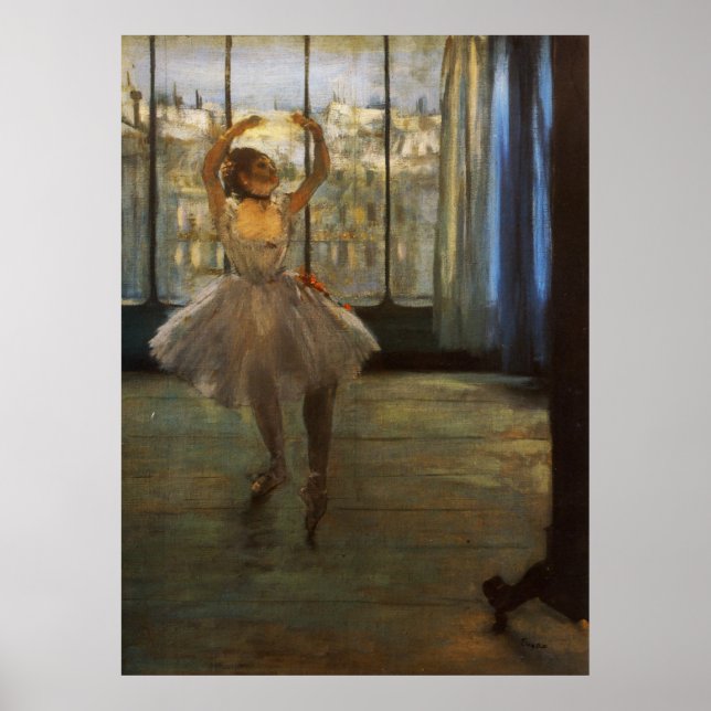 Edgar Degas Danseuse posant chez un photographe Poster (Front)