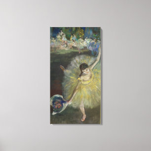 Edgar Degas   End of an Arabesque, 1877 Canvas Print