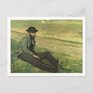 Edgar Degas Eugene Manet Postcard