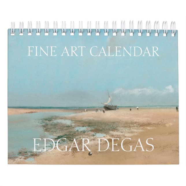 EDGAR DEGAS  FINE ART CALENDAR (Cover)