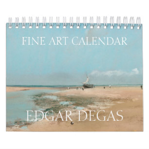 EDGAR DEGAS FINE ART CALENDAR
