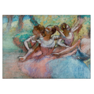 Edgar Degas - Four Ballerinas on Stage Cutting Board