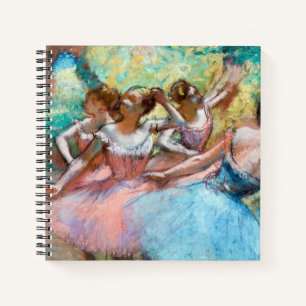 Edgar Degas - Four Ballerinas on Stage Notebook