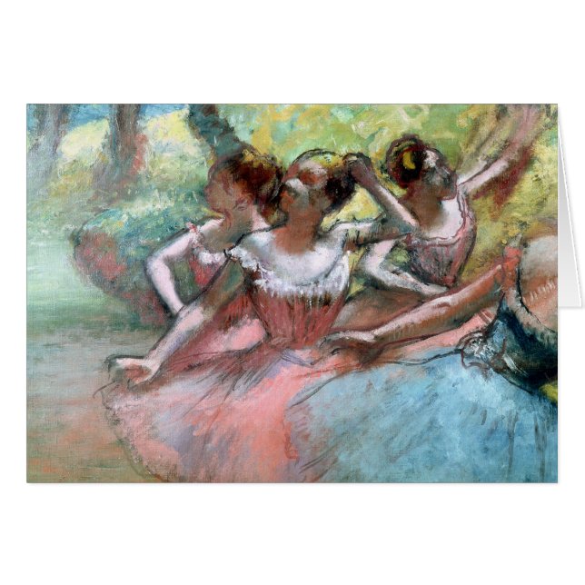 Edgar Degas | Four ballerinas on the stage (Front Horizontal)