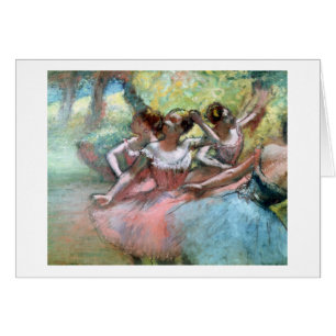 Edgar Degas Four ballerinas on the stage