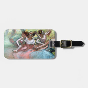 Edgar Degas Four ballerinas on the stage Luggage Tag