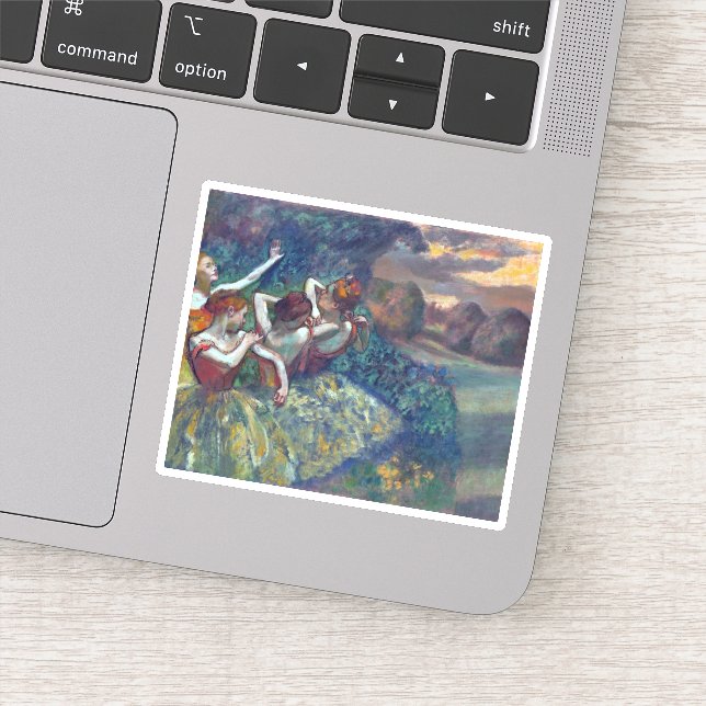 Edgar Degas Four Dancers (Detail)