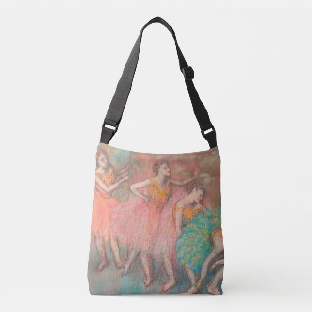 Edgar Degas Four Dancers Crossbody Bag (Front)