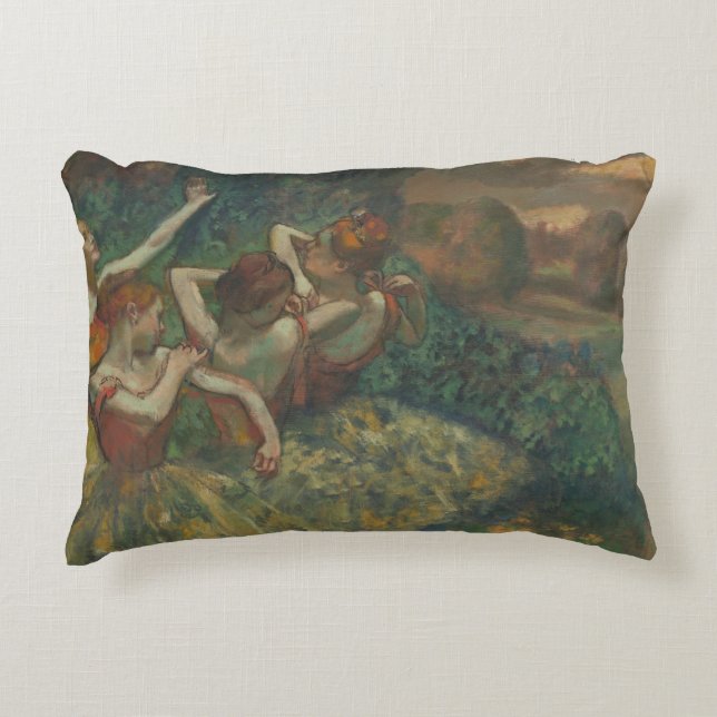 Edgar Degas - Four Dancers Decorative Cushion (Front)