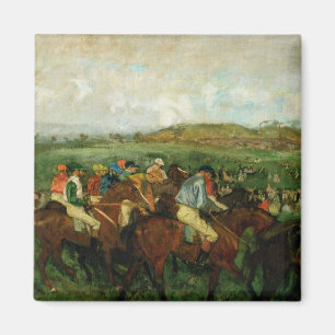 Edgar Degas Gentlemen race, Before the Departure Magnet